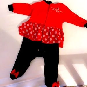 Minnie Mouse One Piece with Hood